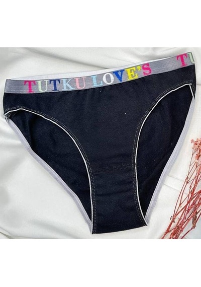 Tutku 12 'li Bayan Carolıne Bikini Külot Kombin Çok Renkli