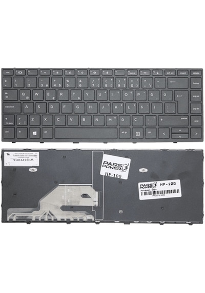HP Uyumlu ProBook 430 G5 (2SX96EA) Notebook Klavye (Siyah TR) ( Pars power ) Siyah - Çerçeveli 276831