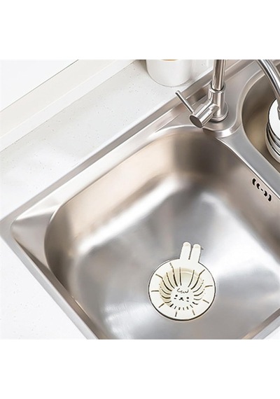 Sn-26031 Lavabo Drenaj Süzgeci beyaz
