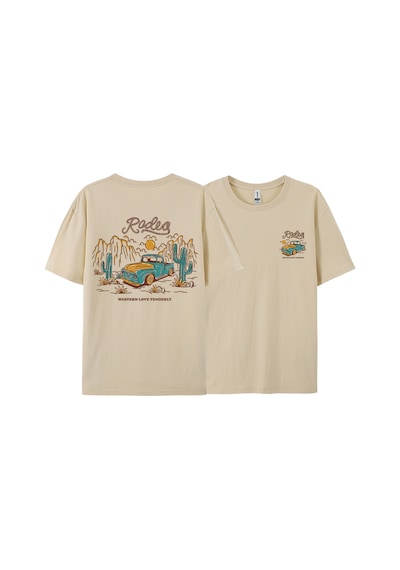 Startmore Y2k Vintage Tişört Tee Rodeg Batı Aşk Nazikçe Romantik Çöl Haki Startmore Y2k Vintage Tişört Tee Rodeg Batı Aşk Nazikçe Romantik Çöl Haki