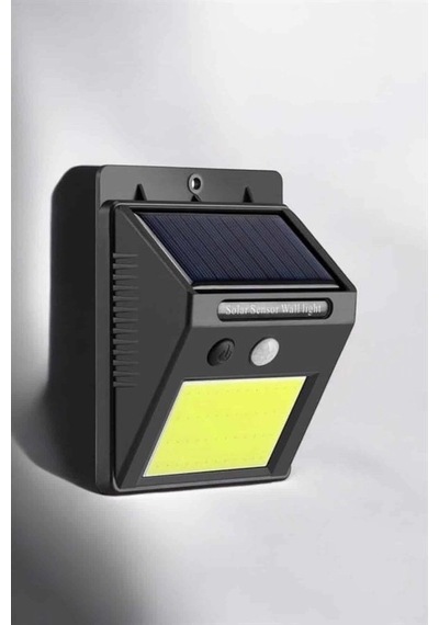 Mey İthalat Solar Güneş Enerji Panelli Sensörlü Lamba Enerji Tasarruflu Çok Renkli