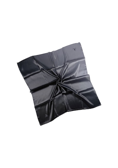 Mim Eşarp Mısırlı Eşarpları Degrade Kristal Sport Bulut Desenli Polyester Eşarp Siyah - Gümüş