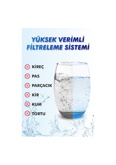 Kapalı Kasa Su Arıtma Cihazları için 4'Lü Filtre Seti