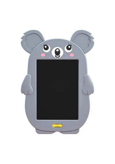Sevimli Koala Çizim Tableti 22 Cm Gri