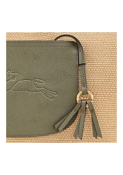 Longchamp Le Pliage Collection L Basket Bag Kadın Omuz Çantası 10308 Hgk Yeşil - Bej