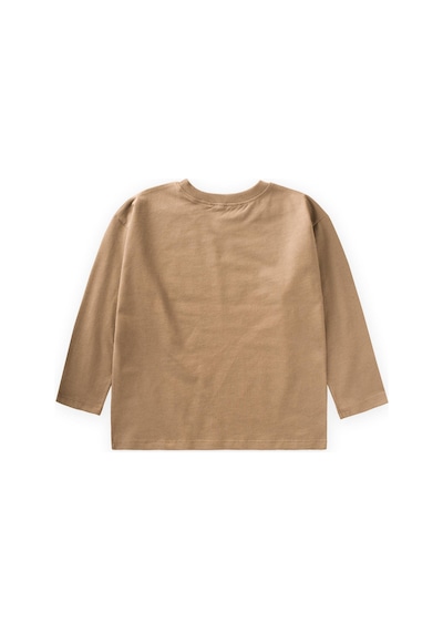 Cigit Mevsimlik Basic T-shırt 2-10 Yaş Camel Camel