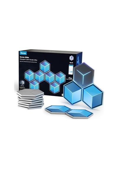 Govee Glide Hexa Ultra Led Gaming Duvar Aydınlatma Panelleri 7'li Diğer
