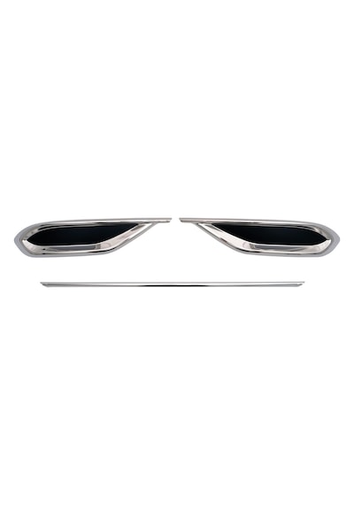 Omsa Vw Tiguan Krom Egzoz Çerçevesi 3 Parça 2020 Ve Sonrası