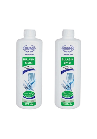 Ersağ Hoş Kokulu Bulaşık Sıvısı 2 x 1 L