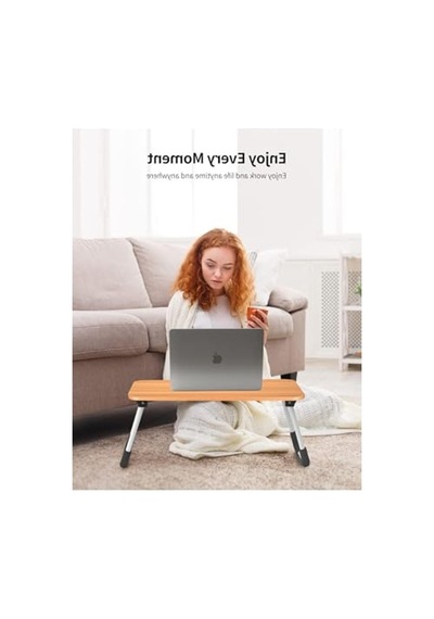 Katlanabilir Laptop Sehpası İle Yatakta Konforlu Çalışma İmkanı