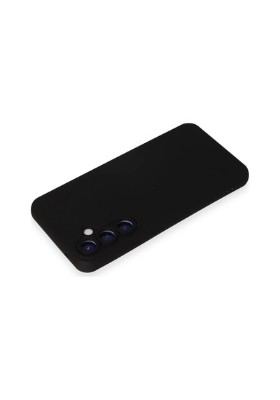 Newface - 445 - Samsung Galaxy S24 Kılıf Nano İçi Kadife Silikon - Edntrend - - Siyah Sıyah
