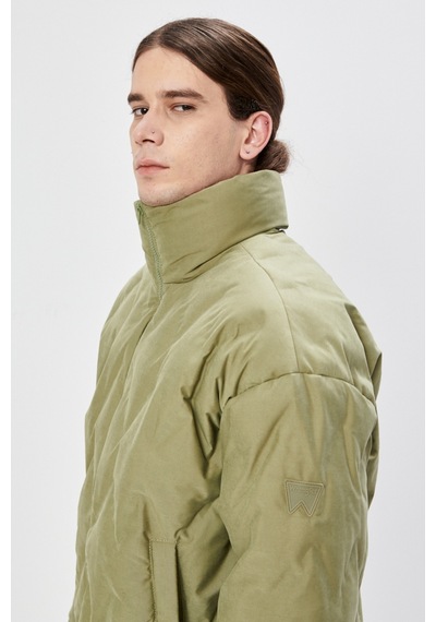 Wrangler Regular Fit Normal Kesim Tam Fermuarlı Şişme Mont Çok Renkli