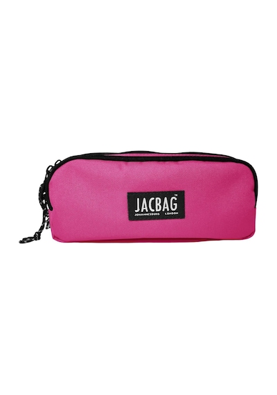 Jacbag Üç Bölmeli Çocuk ve Yetişkin Kalem Çantası - Pembe - Kadın/Kız Çocuk Çok Renkli