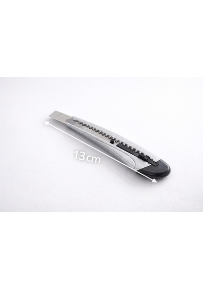 Ufak Dayanaklı Metal Maket Bıçağı 13cm