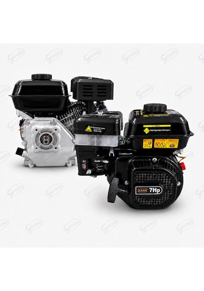 Kaan  7hp Benzinli Çapa Makinesı Motoru 25mm 6 Frezeli