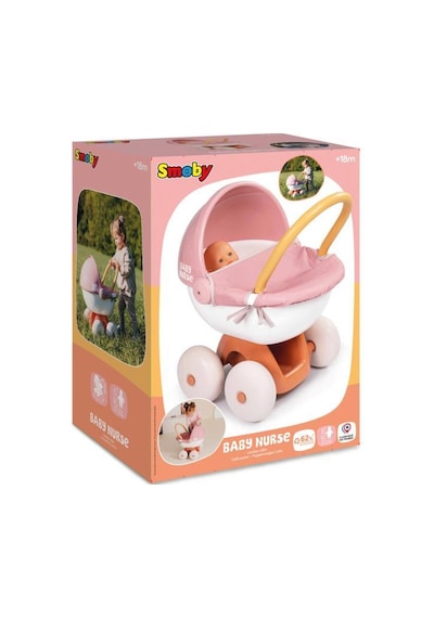 Smoby Baby Nurse Pram Bebek Arabası 220395