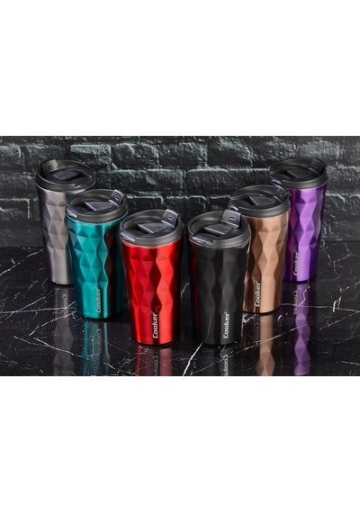 Ckr-2048 350ml.çelik Mug Termos Bardak Renkli 5468 Çok Renkli