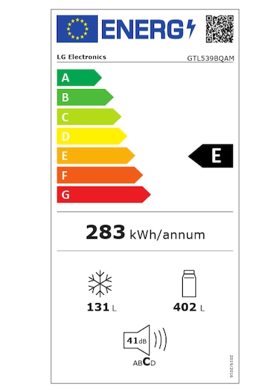 LG GTL539BQAM 533 LT No Frost Kombi Tipi Buzdolabı