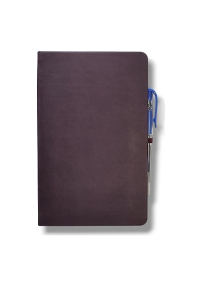 Tarihsiz 13x21 Bordo Çizgili Defter İvory Kağıt Diğer