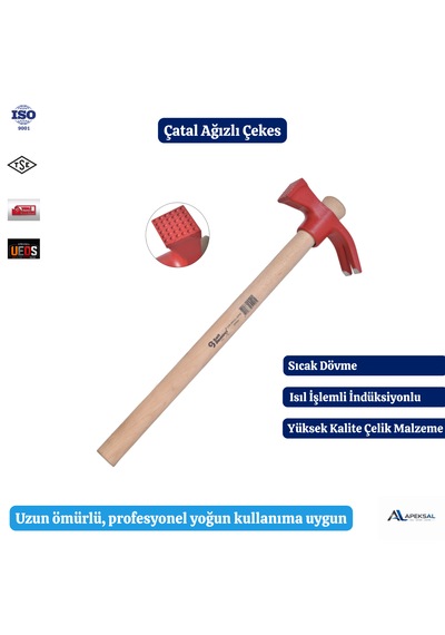 Özel Çekiçler Çivi Çekici - Çatal Ağızlı Çok Amaçlı Çekes Çekiç