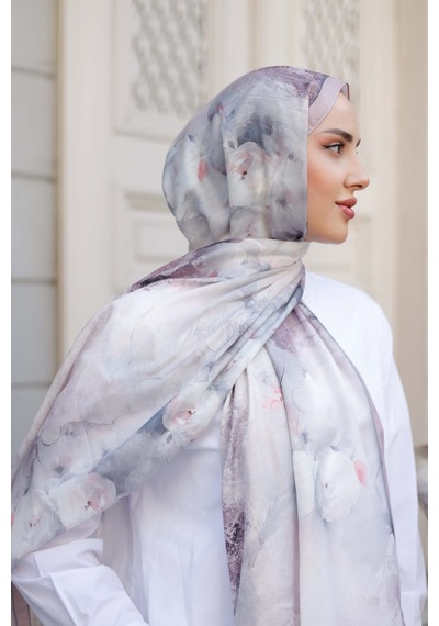 Mimiyum Simple Roses Soft Şal Pudra