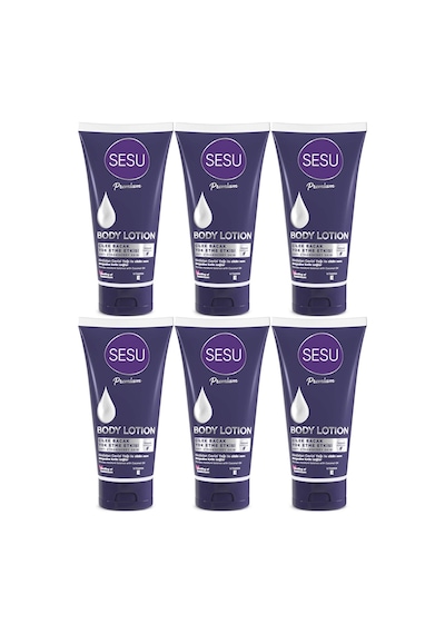 Sesu Vücut Losyonu 175ml Body Lotıon 6 Lı Set