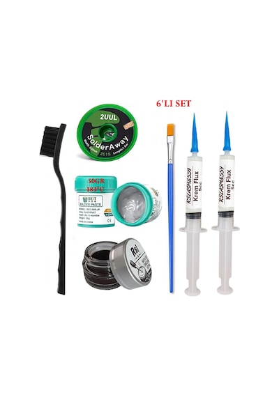 Best Krem Lehim 183 C 50gr Havya Uc Temizleyici Flux Lehim Toplama 2uul-2015 Lehim Emme Teli 2fırça Seti08