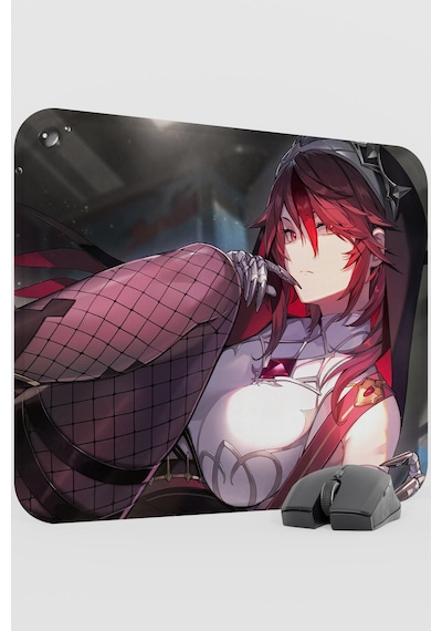 Rosaria Genshin Impact Anime Oyuncu V3 - 48x40 Xl Gaming Mouse Pad Fare Altlığı