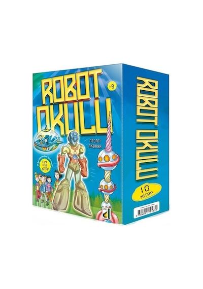 Robot Okulu-10 Kitap Takım - Necati Akbaba - Damla Yayınevi