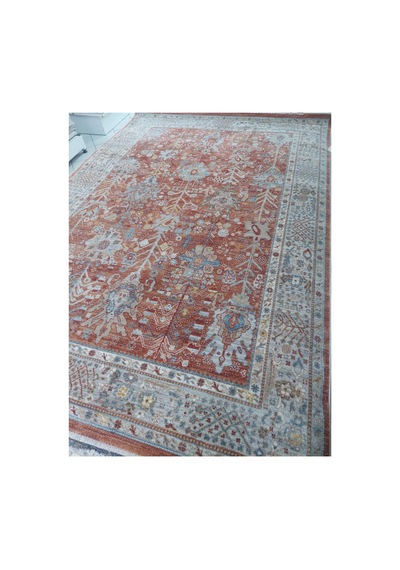 İpek Halı Venüs 160x230 4m2 Polyester İplik Dokuma Halı Gri / Terra