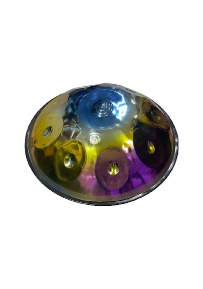 Hang Drum, Handpan Space Drum Nitrided Parlak 7 Renk Steel Drum 9