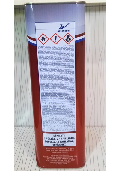Akzo Nobel Optima Clear Akrilik Vernik Gl 5Litre