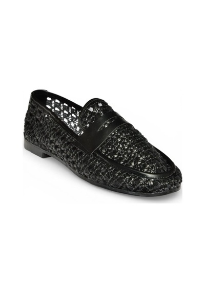 Fox Shoes Y267283309 Siyah File Görünümlü Günlük Kadın Babet Siyah