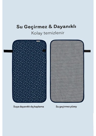 Xmlbayiciniz Bebek Bakım Örtüsü, Bebek Alt Açma Minderi, Su Geçirmez Bebek Minderi, Planets