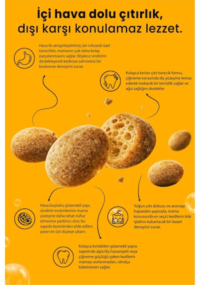 Reflex Crunchy Bubbles Urinary Tavuklu Yetişkin Kedi Maması 10 Kg