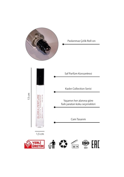 Gloria Perfume Donna Bianca Kadın Parfüm EDP 10 ML
