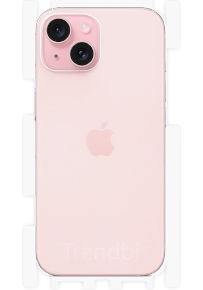 Apple iPhone 15 Uyumlu Arka Ve Yan Koruyucu Poliüretan Film