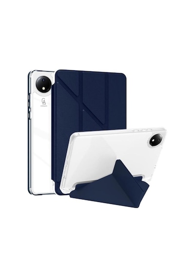Xiaomi Redmi Pad Se 8.7 İnç Uyumlu Kılıf 3 Farklı Stand Kalemlikli Tri Folding Tablet Kılıfı
