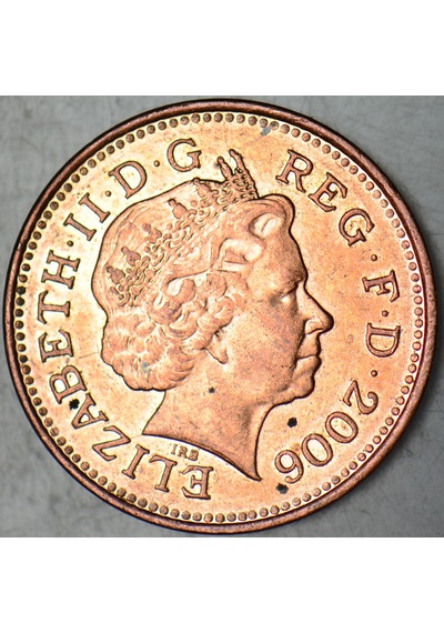 Birleşik Krallık 1 Penny 2006 Kraliçe Iı. Elizabeth-ingiltere.