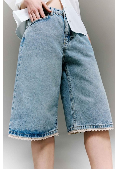 Defacto Normal Bel Jean Bermuda H1196ax26smnm39 Mavi-nm39 Defacto Normal Bel Jean Bermuda H1196ax26smnm39 Mavi-nm39