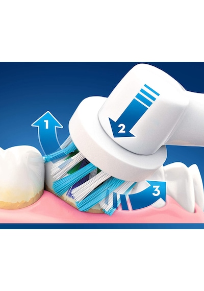5D New White Oral B Uyumlu Şarjlı Ve Pilli Diş Fırçaları Için Yedek Başlık EB50