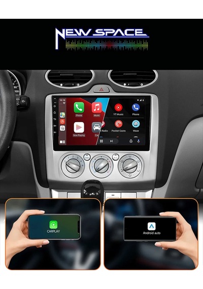 Ford Focus 2 Anolog 4gb Ram 64gb Rom 8 Çekirdek Carplay Multimedya