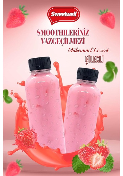 Çilek Aromalı Vegan Bezelye Proteini Tozu 400 Gr X 3 Adet -%83 Protein Içerir Pae Protein Powder Ahududu