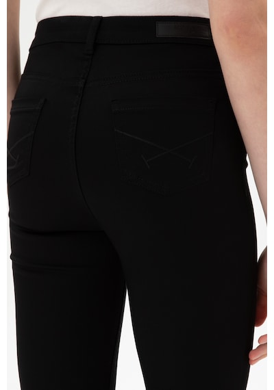 U.S. Polo Assn. Kadın Siyah Toothpick Fit Kanvas Pantolon 50316852-VR046