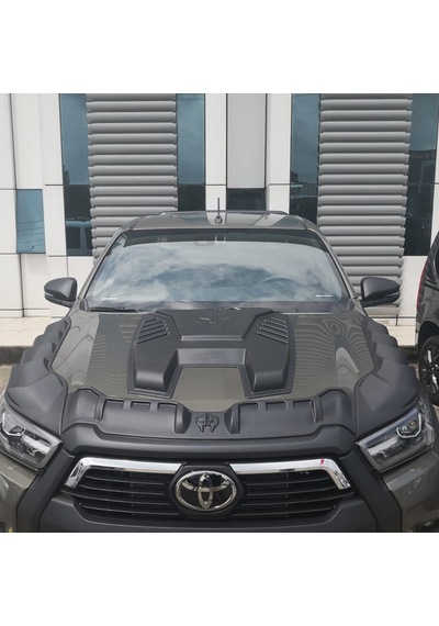 Cappafe SCappafe Toyota Uyumlu Hılux 2021- Ön Kaput Scoop Havalandırma Koruma