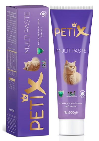 Petix Multivitamin Kedi Macunu ve Tüy Yumağı Önleyici 100 G