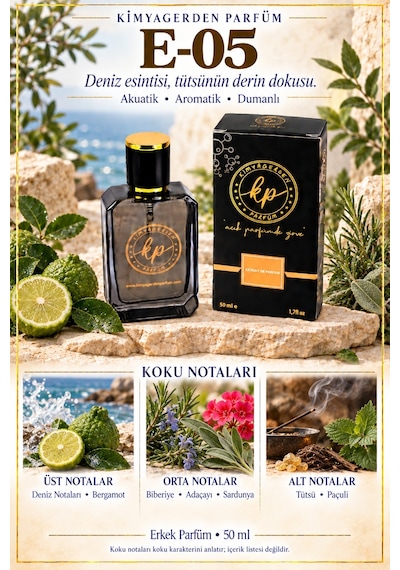 KP E-05 Erkek Parfüm EDP 50 ML