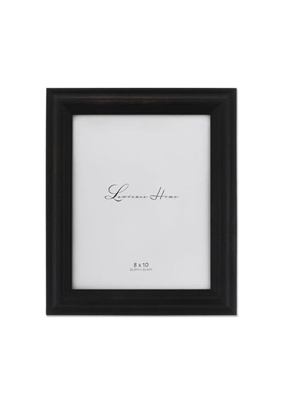 8x10 Yıpranmış Siyah Ahşap Resim Çerçevesi