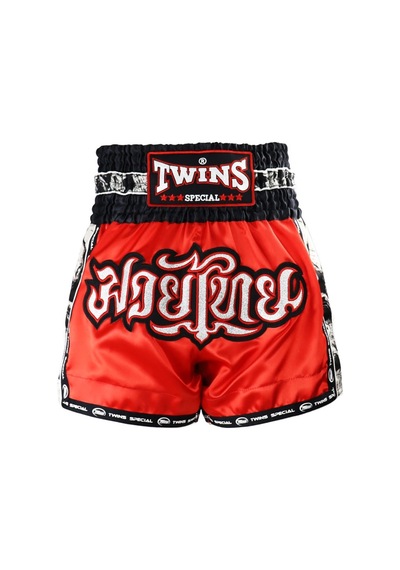 Twins Tbs-skull Muaythai Şortu Kırmızı