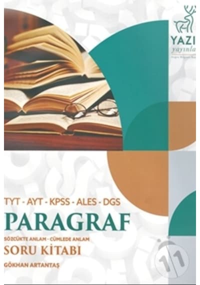 Yazıt Yks Tyt-Ayt-Kpss-Ales Paragraf Soru Kitabı